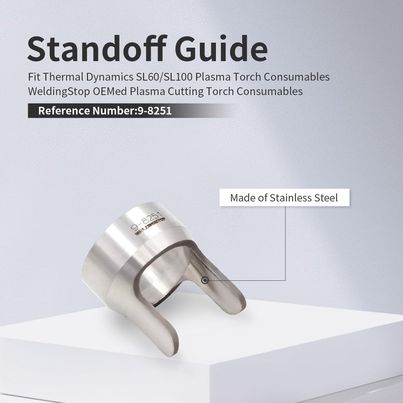 WeldingStop 9-8251 Standoff Guide fit Cutmaster 52 Thermal Dynamics SL60 SL100 Torch Consumables 1pc - Image 3